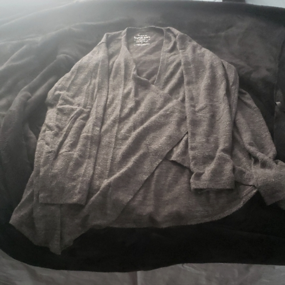 Torrid Super Soft Gray Cardigan